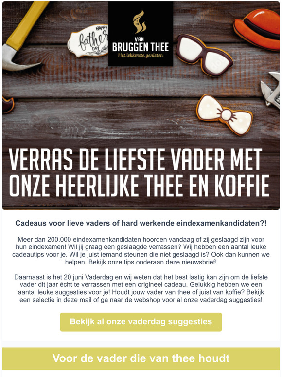 Hoera Geslaagd! & Vaderdag Cadeautips!
