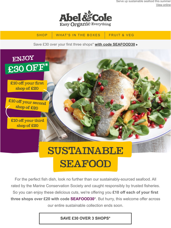 Featured image of post Recipe of Abel And Cole Promo Code £10 Off