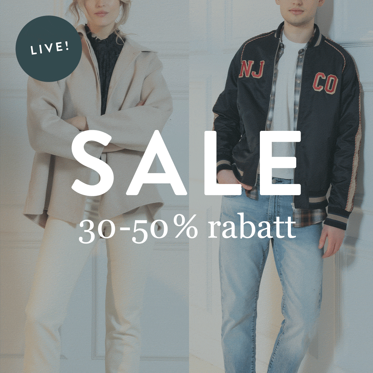SALE 30-50%