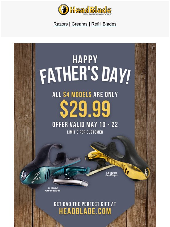 Gear Up for Father's Day!