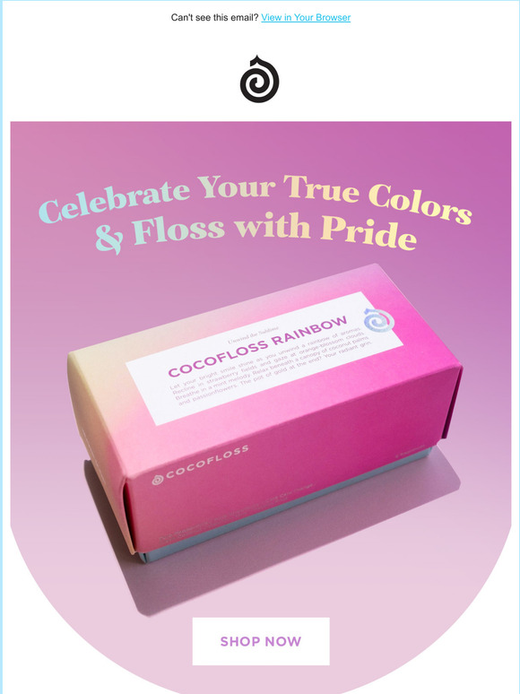 Cocofloss were over the rainbow about our NEW set! Milled