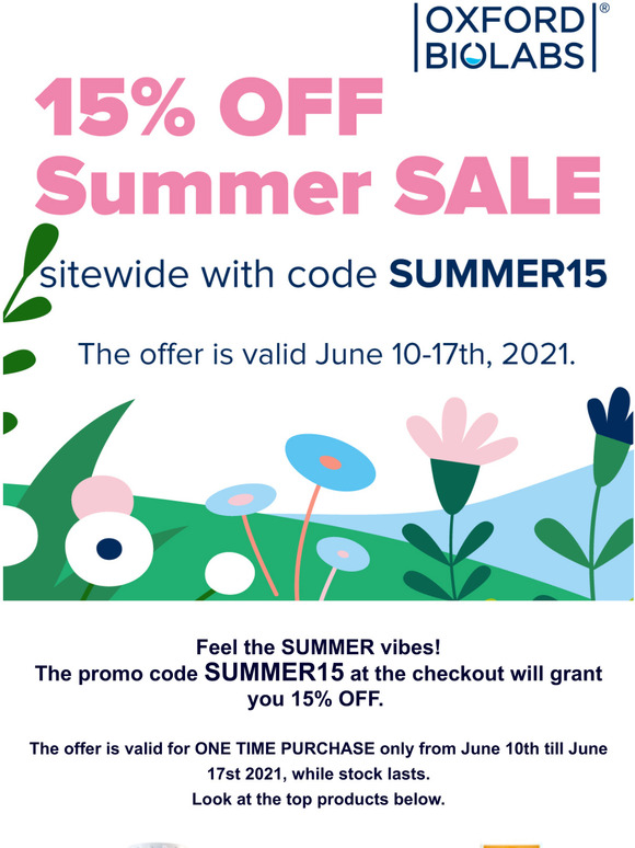 Do you feel some SUMMER vibes?