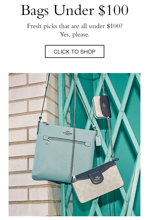 coach purses under $100