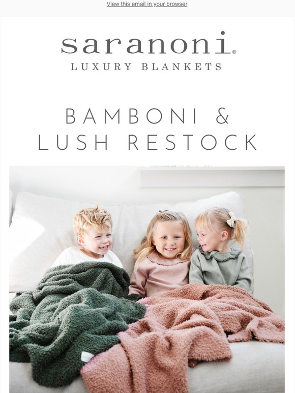 Saranoni Luxury Blankets Saranoni Black Friday Sale Is Live Milled