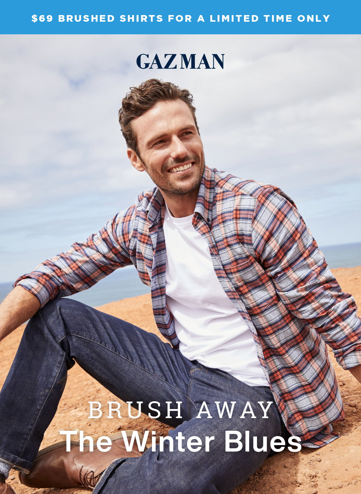 GAZMAN: Brushed Shirts | 69$ for a 