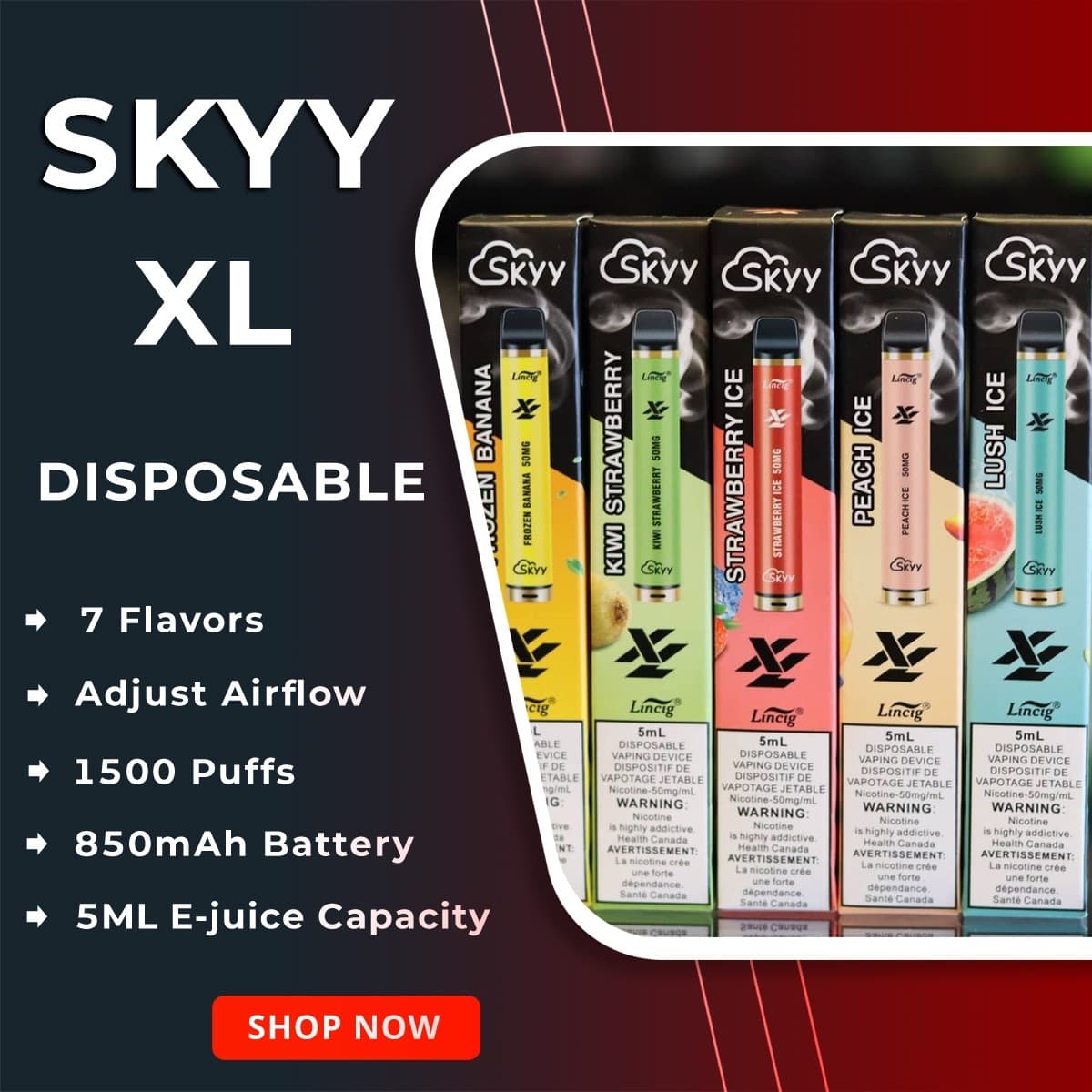 Vape Density: 1500 Puffs - SKYY XL Disposable | Shop Now