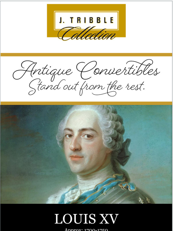 Meet Louis XV: King of Flair