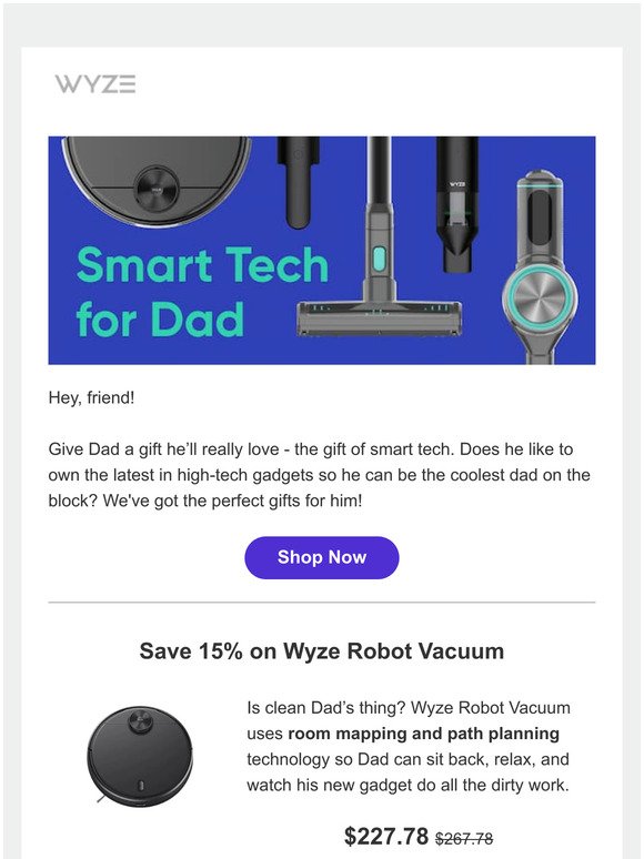 Save up to 15% on these smart gifts for Dad