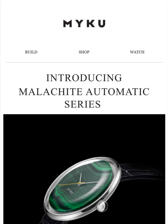 NEW Malachite Limited Edition. Pre Order yours now.