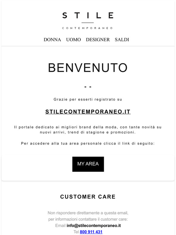 Conferma Registrazione