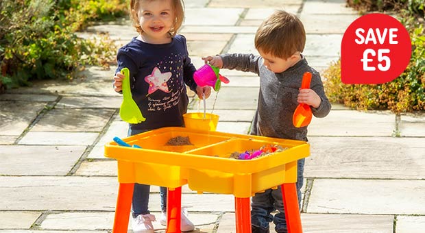 Sand and Water Fishing Table