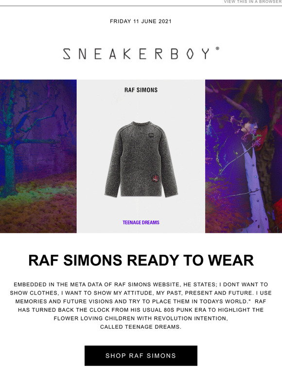New Arrivals | Raf Simons Mens Ready 