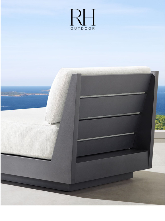 Restoration Hardware Discover the Maya & Balmain Outdoor Collections