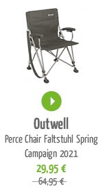Outwell Perce Chair Faltstuhl Spring Campaign 2021