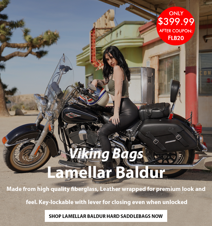 Viking baldur 2024 saddlebags