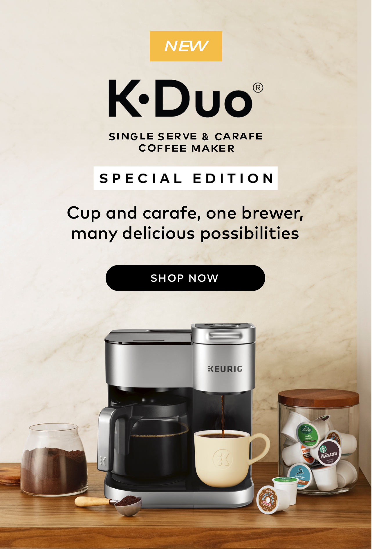 Keurig K-Duo Plus delivers single-serve and carafe brewing with pods or not  at $150 ($80 off)