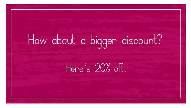 Klass: Here's a 20% off code | Milled