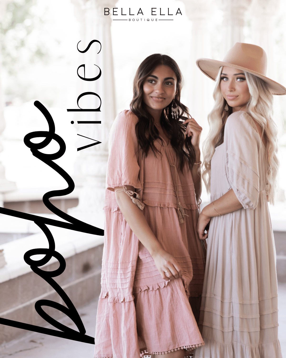 Bella Ella Boutique Boho Vibes Milled