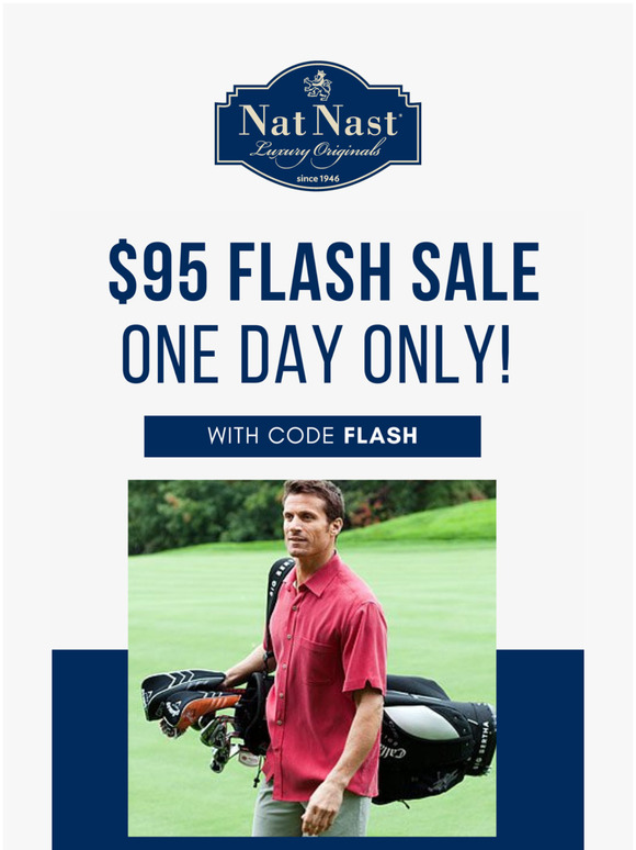 Flash Sale One Day Only!