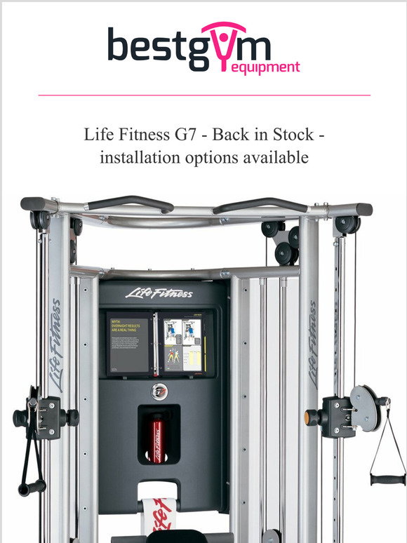 Best Gym Equipment: Life Fitness G7 - The popular Dual Pulley Machine ...