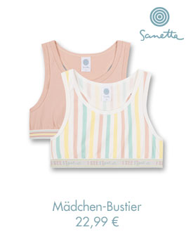 Mädchen-Bustiers im Doppelpack