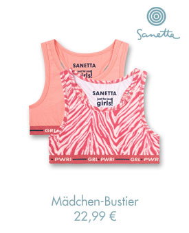 Mädchen-Bustiers im Doppelpack