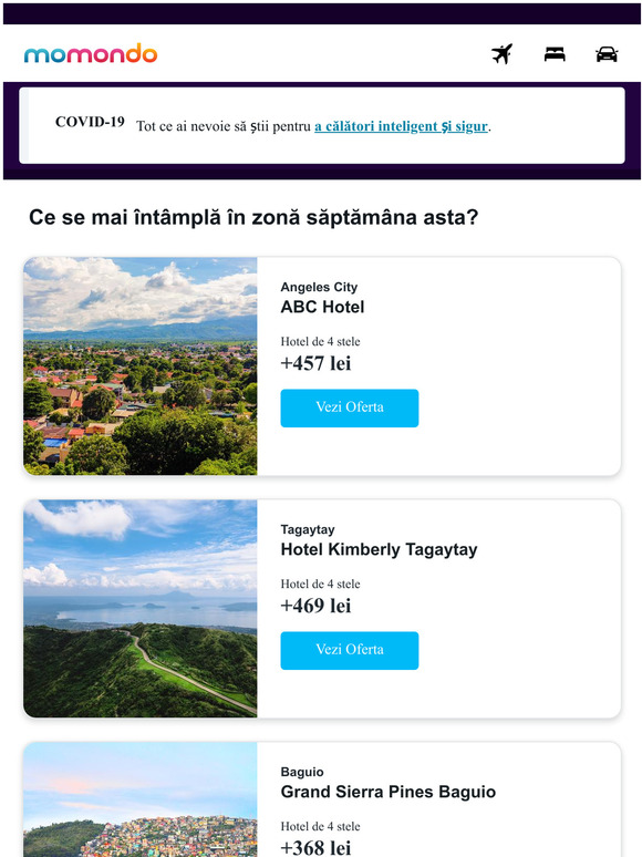 ncotro n urmtoarea cltorie? Avem noi cteva idei.