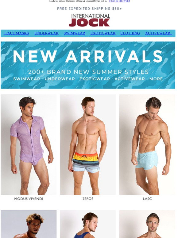 International Jock Email Newsletters: Shop Sales, Discounts, and Coupon  Codes