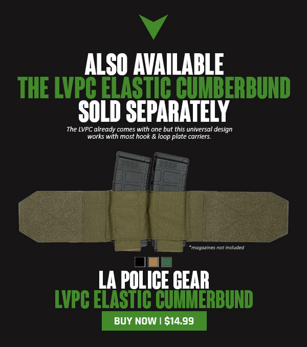 LA Police Gear LVPC Elastic Cummerbund