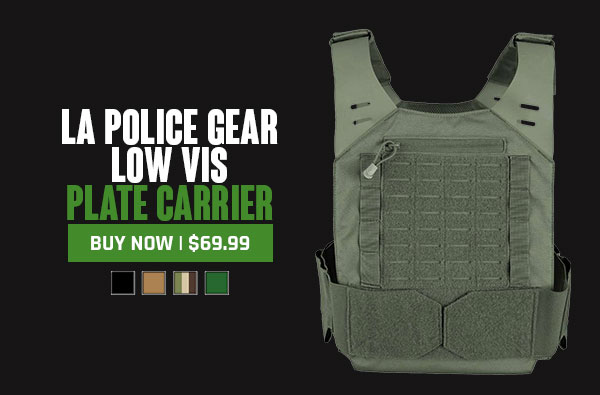 LA Police Gear Low Vis Plate Carrier