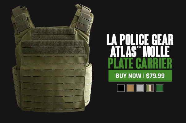 LA Police Gear Atlas™ MOLLE Plate Carrier