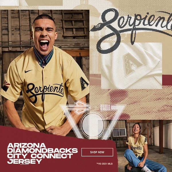 MLB Arizona Diamondbacks City Connect Women's Replica Baseball Jersey