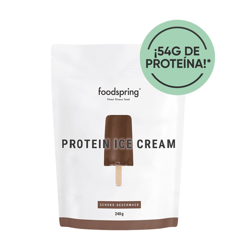 Helado proteico