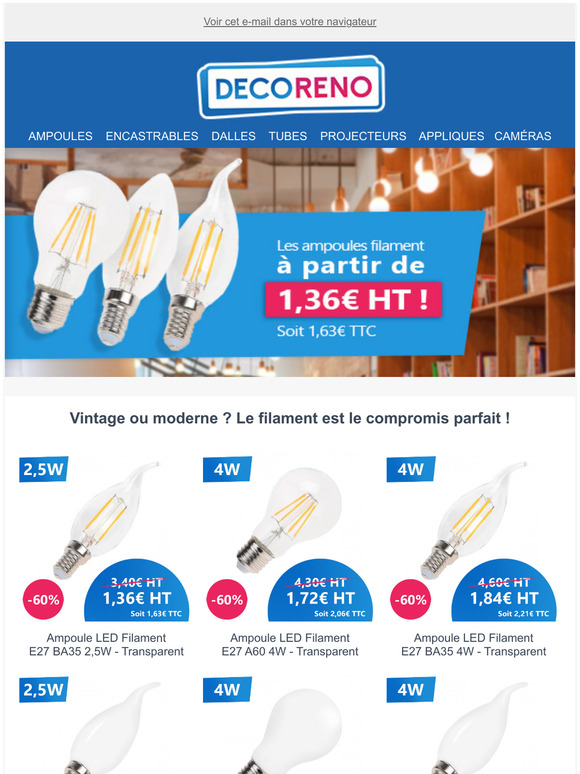 Donnez du style  vos ampoules