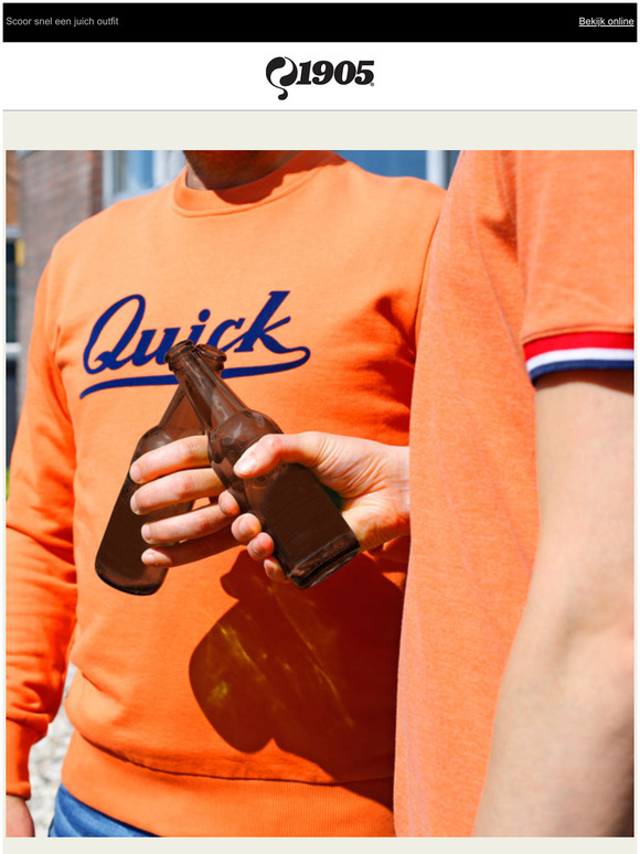 Oranje, zet 'm op vandaag 