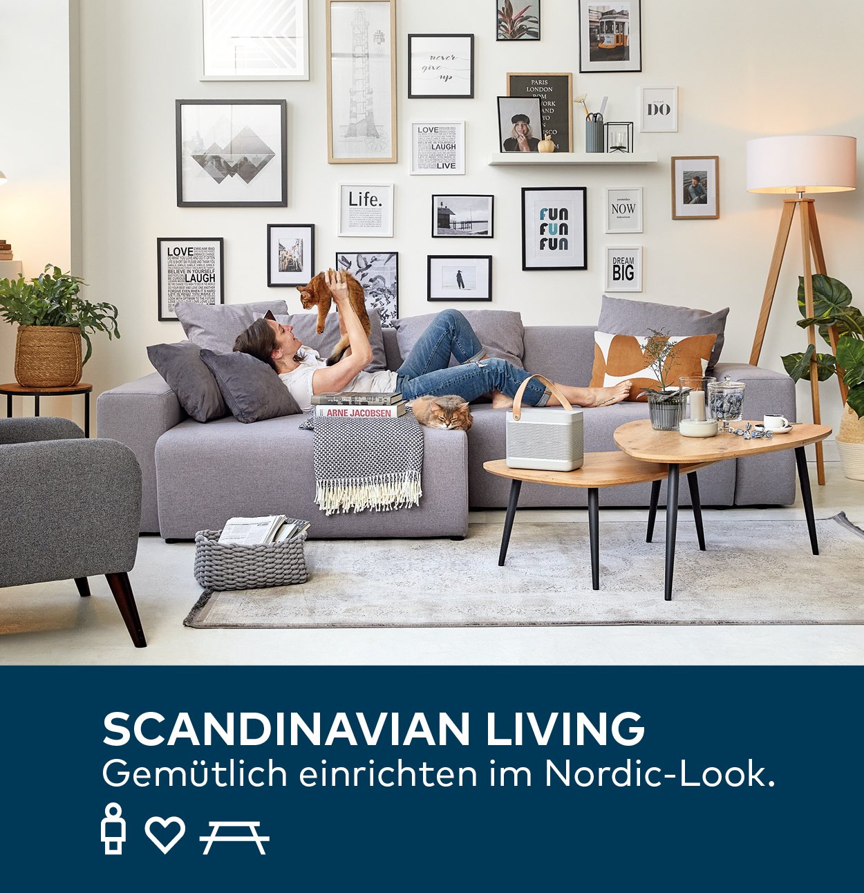 Porta De Scandinavian Living Gemtlich einrichten im Nordic Look ...