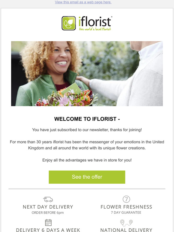 Welcome to iFlorist