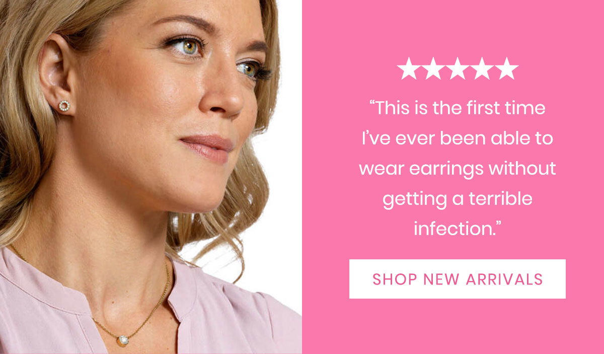 ⭐⭐⭐⭐⭐ “This is the first time I’ve ever been able to wear earrings without getting a terrible infection.”  [ SHOP NEW ARRIVALS ]  https://blomdahlusa.com/earrings/?sort=newest