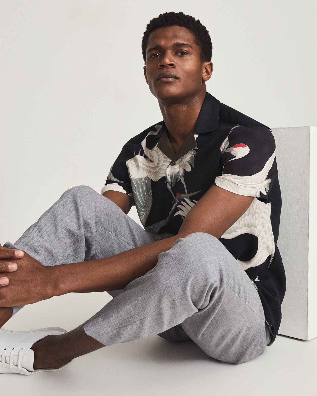Reiss: The Gigi Printed Shirt | Milled