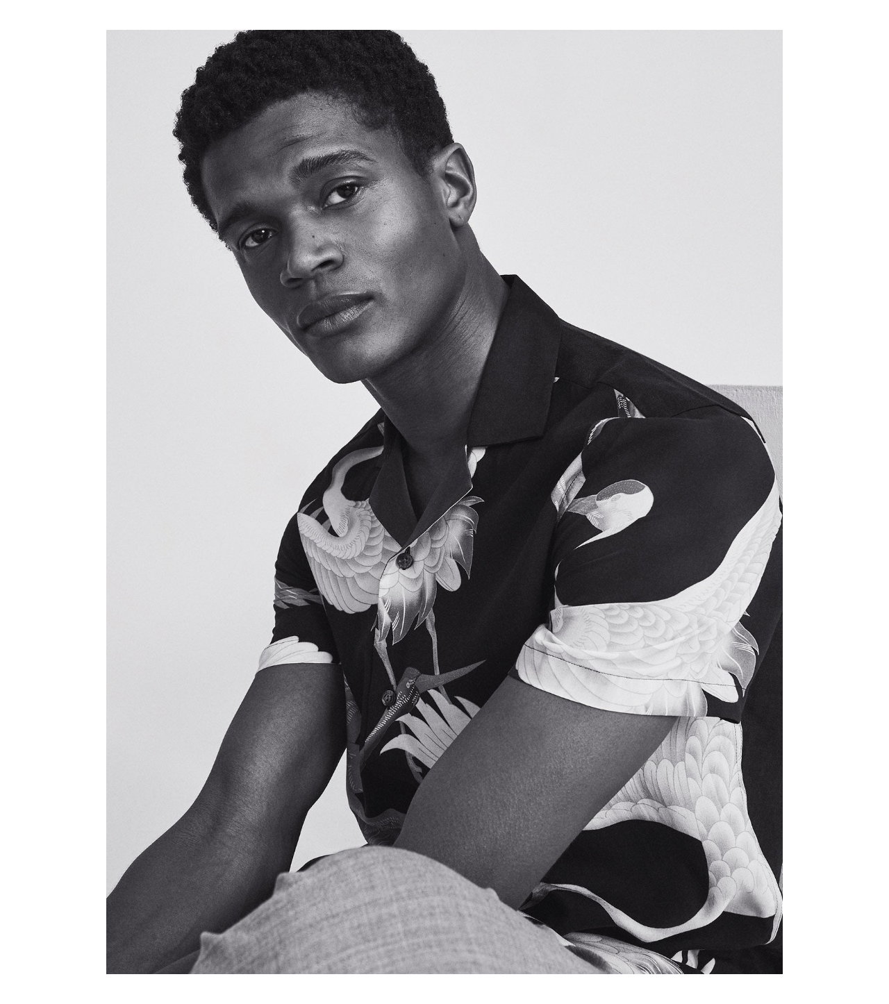 Reiss: The Gigi Printed Shirt | Milled