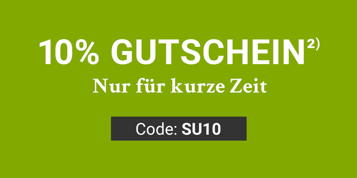 10% Gutschein