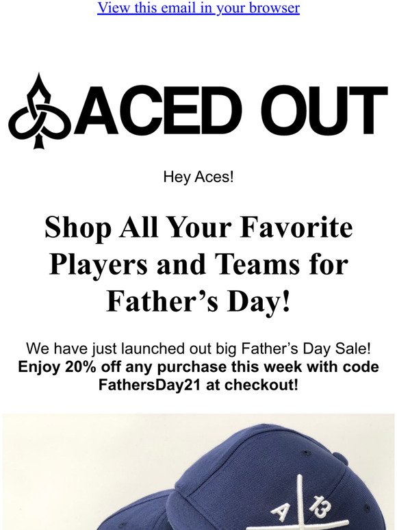 Our Father's Day Sale is Live! Take 20% Off Dad's Favorites!
