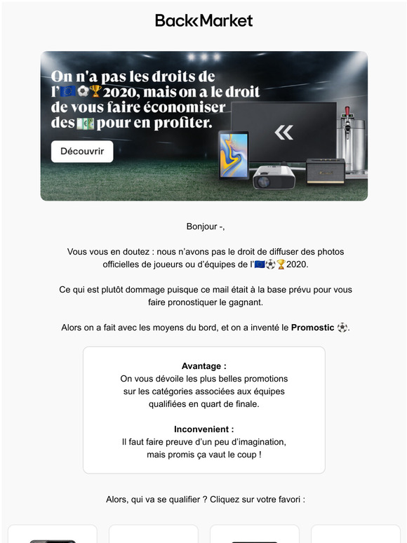 Faites vos promostics.