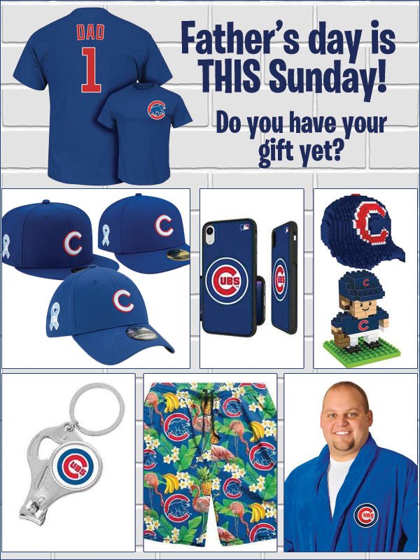 Father's Day is Sunday at SportsWorldChicago.com