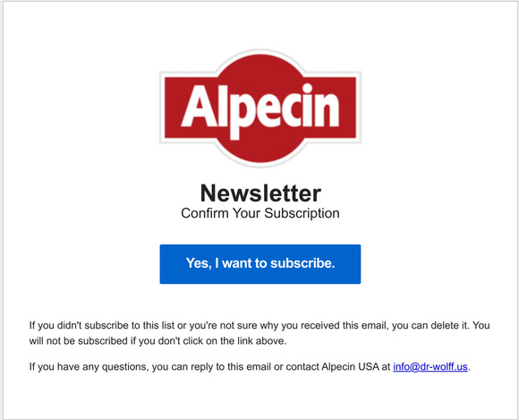 Confirm Your Subscription