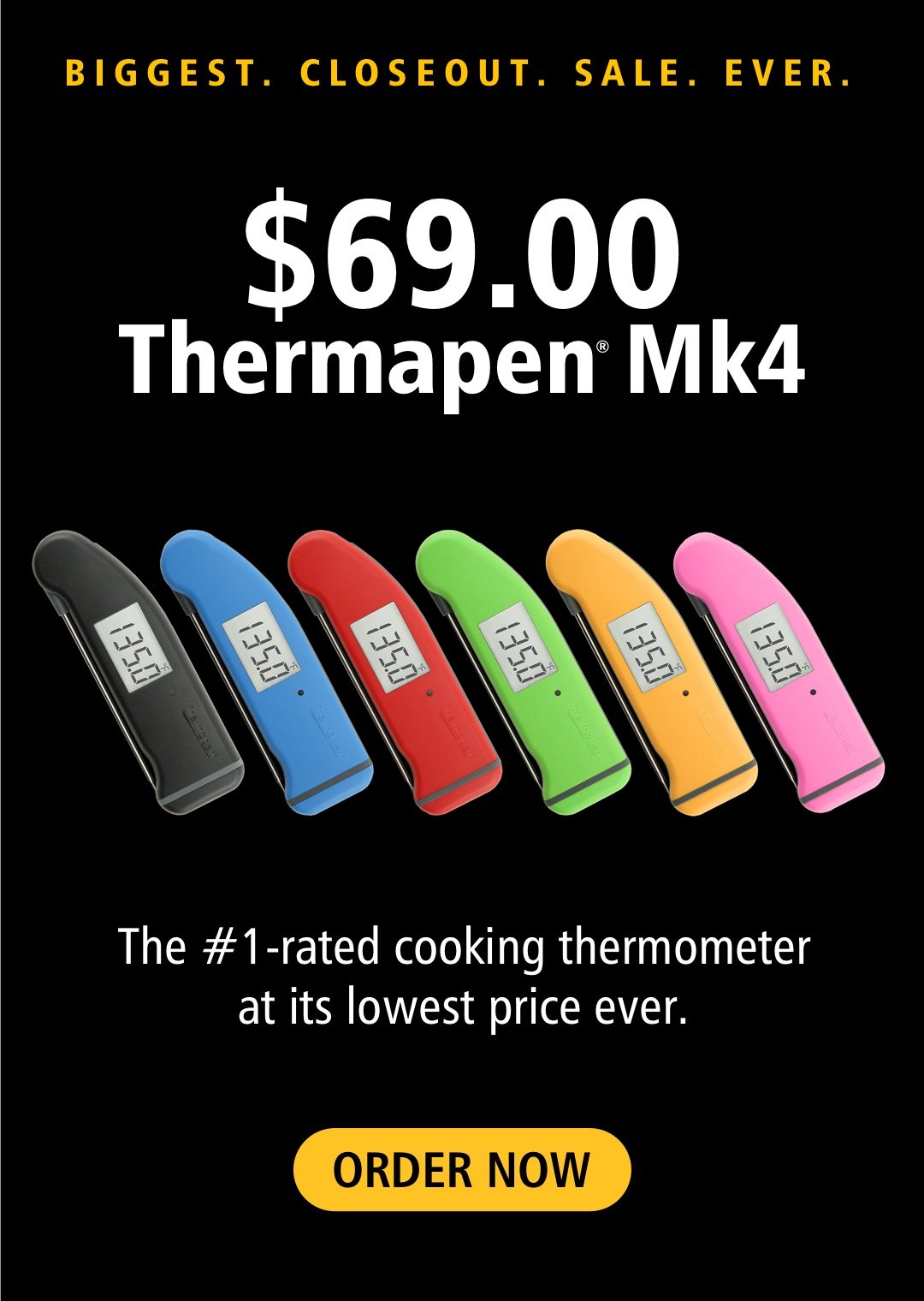 ThermoWorks Warehouse Sale April 2021