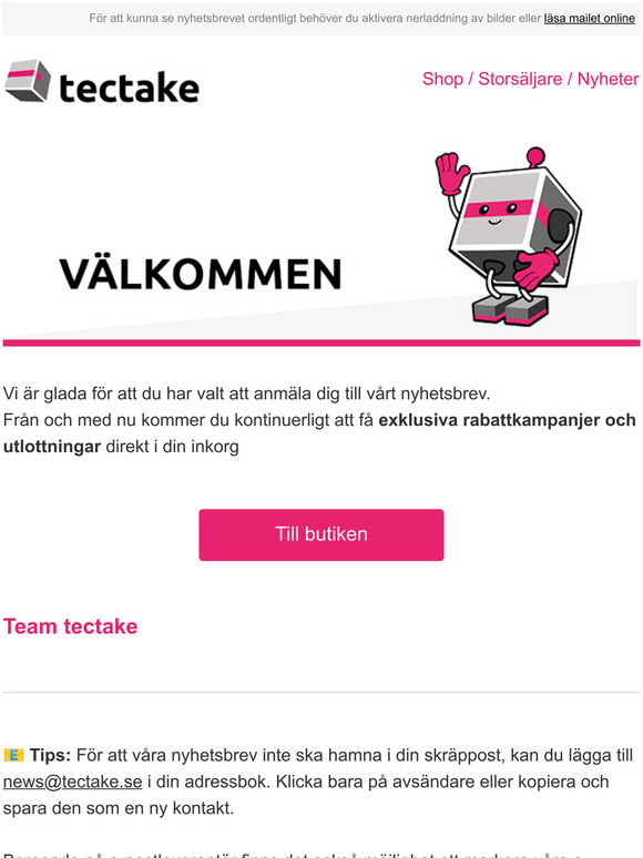 Vlkommen!