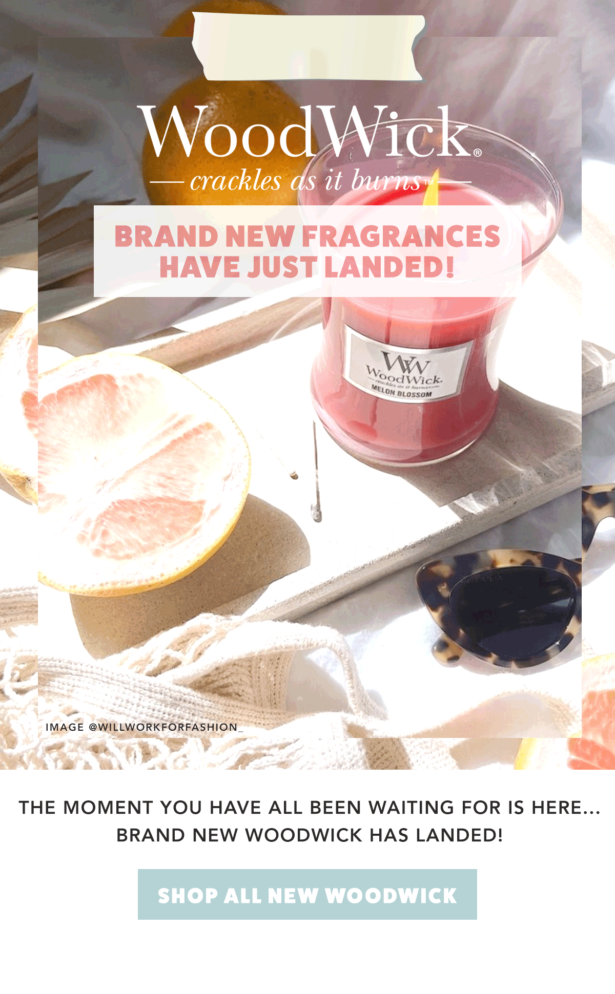 Splosh SURPRISE. Brand New WoodWick Is Here Milled