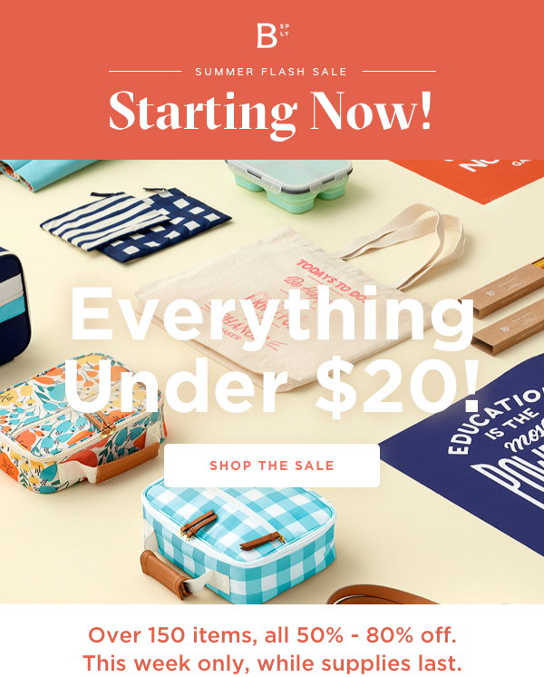 Everything Under $20