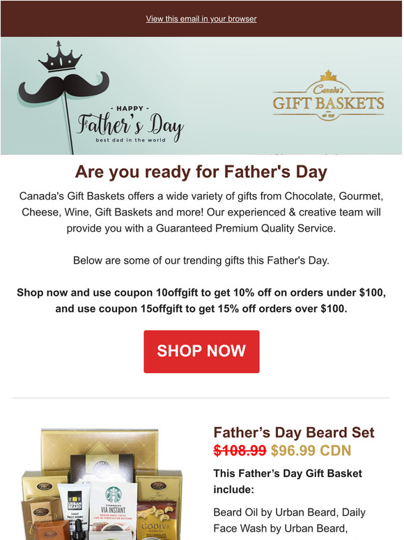 Save On Father's Day Gifts!